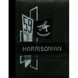   , Gaston, Indiana 1959 Yearbook Staff of Harrison High School Books