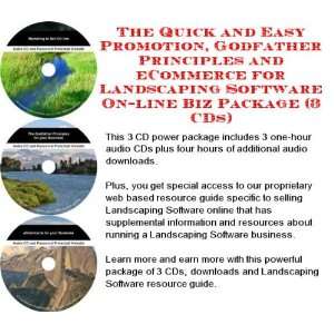   eCommerce for Landscaping Software On line Biz Package (3 CDs