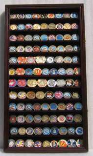 Coins / Poker / Casino Chip Display Rack Case Cabinet  