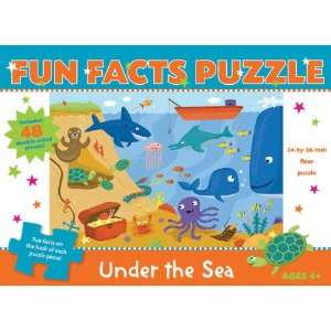    Under the Sea (Fun Facts Puzzles) (9781607102960) Jannie Ho Books