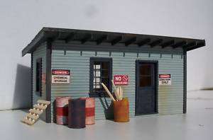 Motrak Models Supply Shed in S Scale  