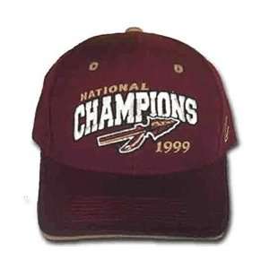 Zephyr FSU National Champions Garnet Fitted Hat  Sports 