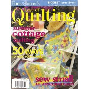  Fons and Porters Love of Quilting May/June 2004 (Vol. 9 