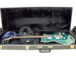 Dean Evo Special 6 String Electric Blue Guitar w/ Locking Hard Shell 