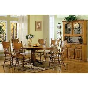  48 Round/Oval Nostalgia Dining Table, Coaster 5279N: Home 