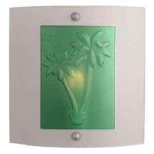  11W Oasis Fused Glass Wall Sconce