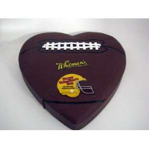 Russell Stover 7235 Whitmans Football Sports Heart 6.25 Oz Assorted 