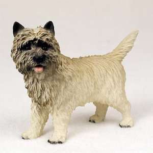 Cairn Terrier Dog Figurine   Red 