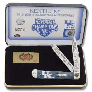Case Cutlery CAT KY/BSB 2012 Kentucky National Championship Smooth 