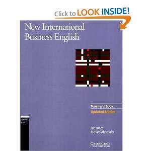  New International Business English, Teachers Book 