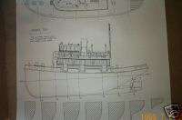 HARBOR tug model boat plans ship plan  