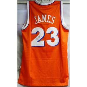 Signed Lebron James Uniform   Cavs #2:  Sports & Outdoors