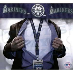   Mariners MLB Lanyard Key Chain and Ticket Holder