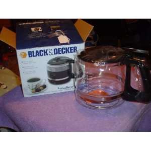    BLACK & DECKER VERSA BREW 12 CUP COFFEEMAKER POT