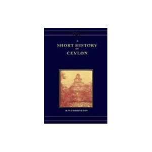  Short History of Ceylon (9788120609464) Humphrey William 