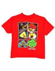 Angry Birds Panel Discussion T Shirt (Sizes 4   7)