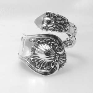 STERLING SILVER spoon ring IMPERIAL QUEEN by WHITING  