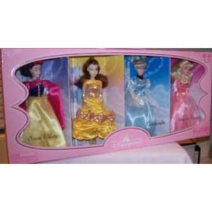  Hong Kong Disneyland Mini 4 Doll Set   Snow White, Belle 