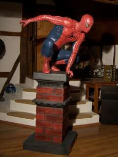 life size Spider man statue life size Spiderman marvel  