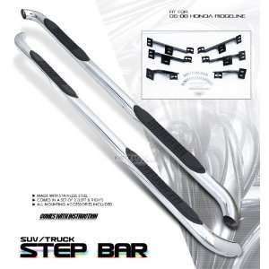   to 2007 Honda Ridgeline Stainless Steel Side Step Nerf Bar: Automotive