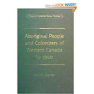  Aboriginal People and Colonizers of Western Can 