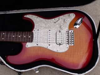 MIJ Fender Foto Flame,Killer Upgrades,Fender Hardshell  