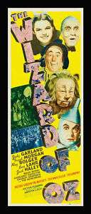 THE WIZARD OF OZ * CINEMASTERPIECES 1939 ORIGINAL MOVIE POSTER JUDY 