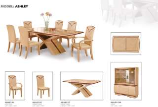 Global furniture USA ASHLEY BIG dining room SET Maple  