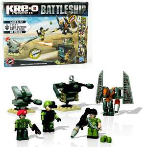 Kre o BATTLESHIP Land Defense Battle Pack #38953 81 pieces 