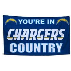  San Diego Chargers 3x5 inch Country Design Flag Sports 