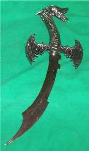 HALLOWEEN PROP DRAGON DAGGER KNIFE SNAKE CEREMONIAL ALTAR LARP SWORD 