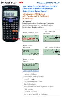 New Casio FX 95ES Scientific Calculator FX 95ES Plus  