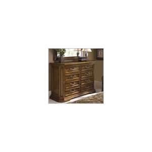   Drawer Angelinas Dressing Chest in Caramel Finish Furniture & Decor