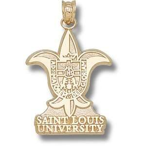  St. Louis University Fleur De Lis Pendant (14kt) Sports 