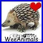 Little Critterz Tiggy Hedgehog Miniature Figurine Wee Animal Porcelain
