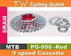 New SRAM PG 990 9 Speed MTB Bike Cassette 11 34t