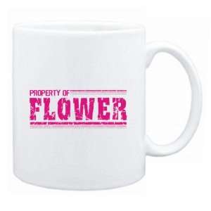  New  Property Of Flower Retro  Mug Name
