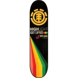  Element Nyjah Huston Highlight Radial Skateboard Deck   7 