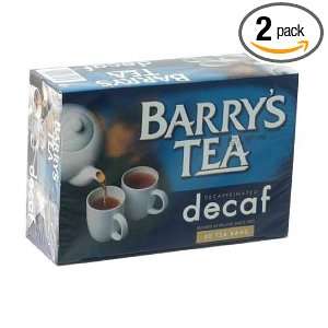 Barrys Tea Decaffeinated Decaf, 80 Count Tea Bags (Pack of 2)  