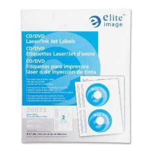  Elite image Elite Image CD/DVD Laser/Inkjet Label ELI26073 
