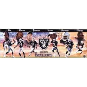  Oakland Raiders Unsigned Panoramic Photograph Sports 