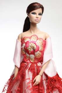   Pink Handmade Evening Party Dress for Barbie Silkstone FR  