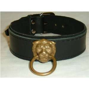  Brass Lions Head Collar p195bs: Everything Else