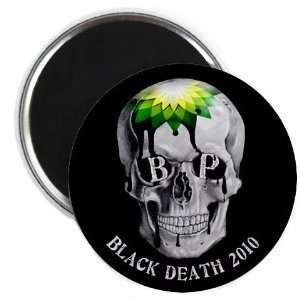  Creative Clam Black Death 2010 Skull Bp Oil Spill Original Art 