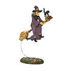 MIDNIGHT RIDE Witch Dept 56 Halloween Village Figurine  