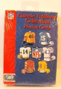 NFL Classic Uniform Collection Playing Cards  