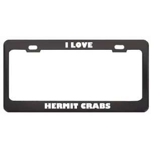   Hermit Crabs Animals Metal License Plate Frame Tag Holder Automotive