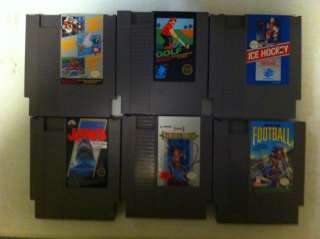   NES Lot of 6 Games #57 / NO DUPES / mario jaws castlevania II  