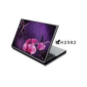 Laptop Notebook Skins Cover H2562 Pink Flowers (Brand New 