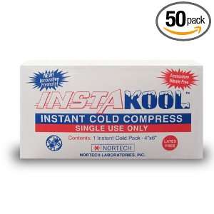   InstaKool Instant Cold Pack, 4 x 6   50/Case